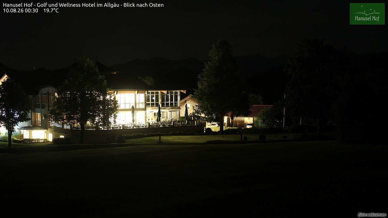 Archiv Foto Webcam Hanusel Hof - Golf und Wellness Hotel - Allgäu