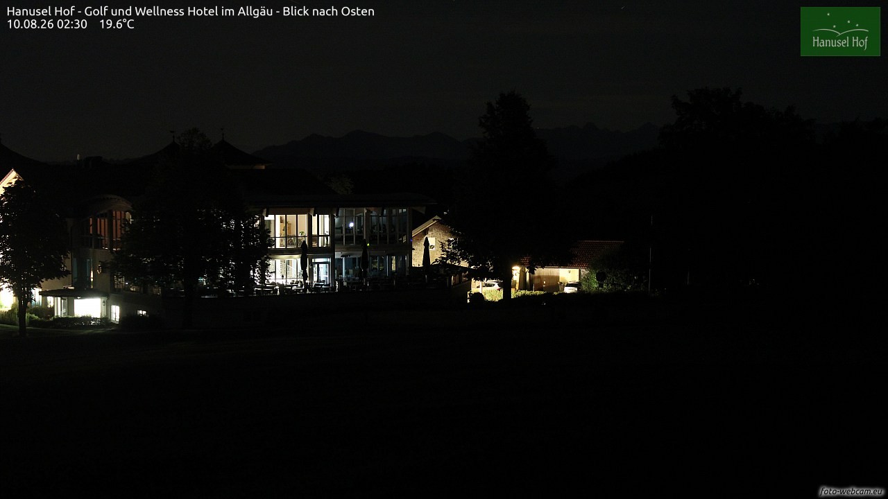 Archiv Foto Webcam Hanusel Hof - Golf und Wellness Hotel - Allgäu