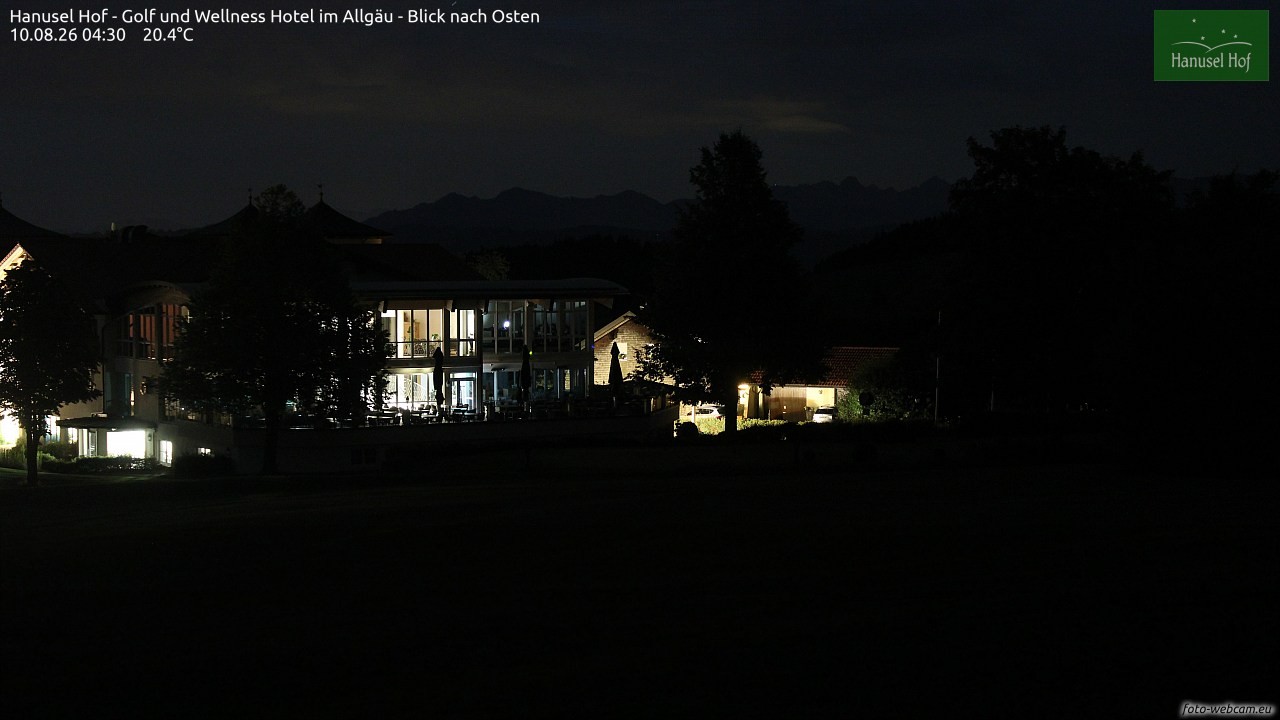 Archiv Foto Webcam Hanusel Hof - Golf und Wellness Hotel - Allgäu