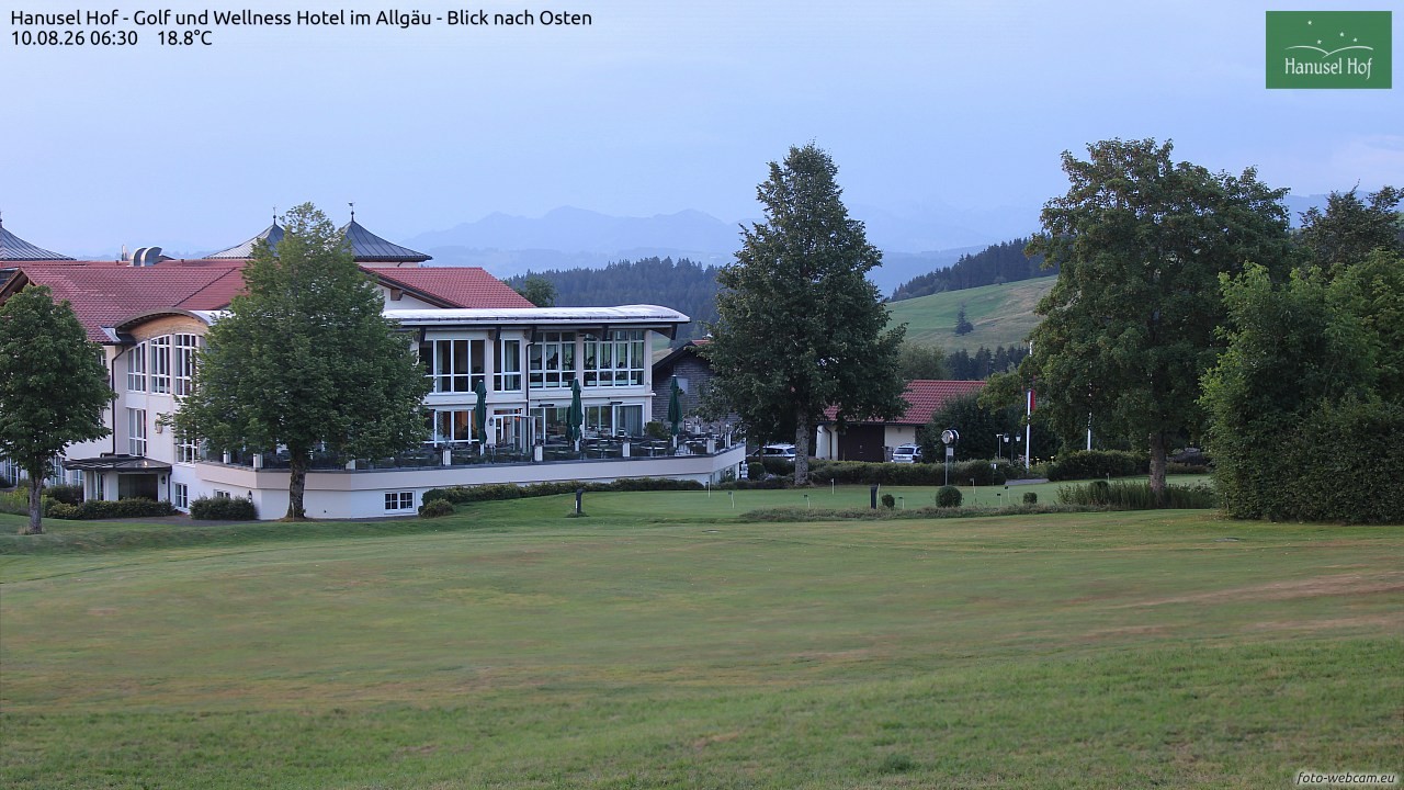Archiv Foto Webcam Hanusel Hof - Golf und Wellness Hotel - Allgäu