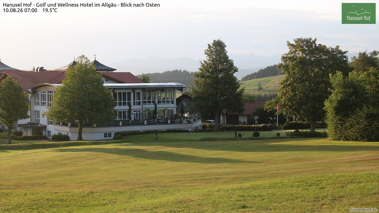 Archiv Foto Webcam Hanusel Hof - Golf und Wellness Hotel - Allgäu