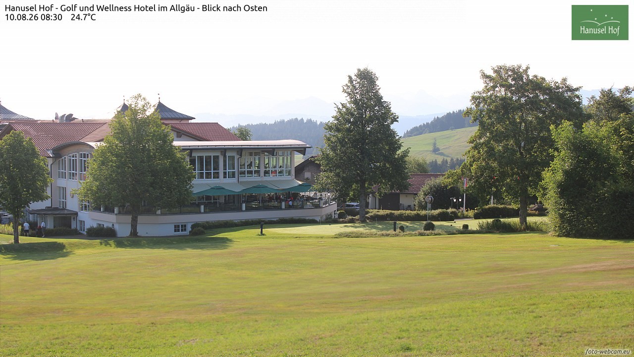Archiv Foto Webcam Hanusel Hof - Golf und Wellness Hotel - Allgäu