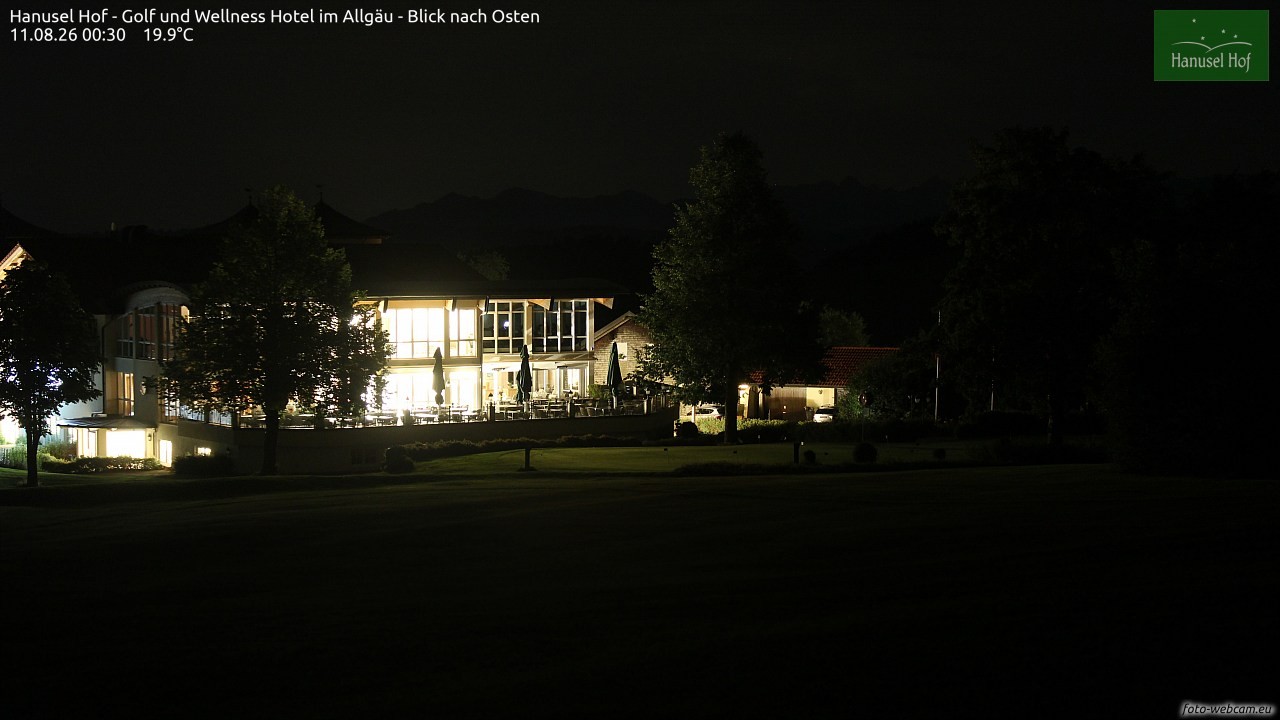 Archiv Foto Webcam Hanusel Hof - Golf und Wellness Hotel - Allgäu