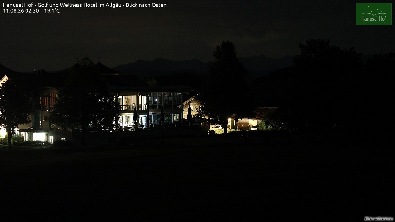 Archiv Foto Webcam Hanusel Hof - Golf und Wellness Hotel - Allgäu