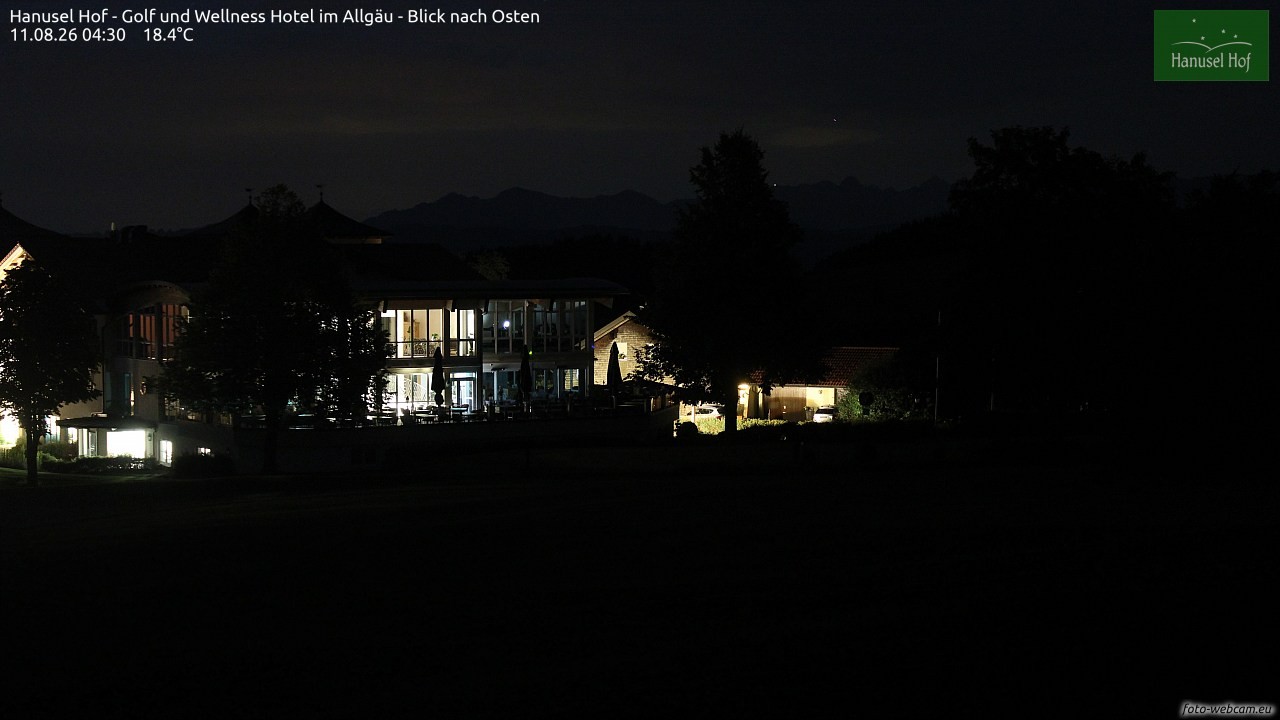 Archiv Foto Webcam Hanusel Hof - Golf und Wellness Hotel - Allgäu