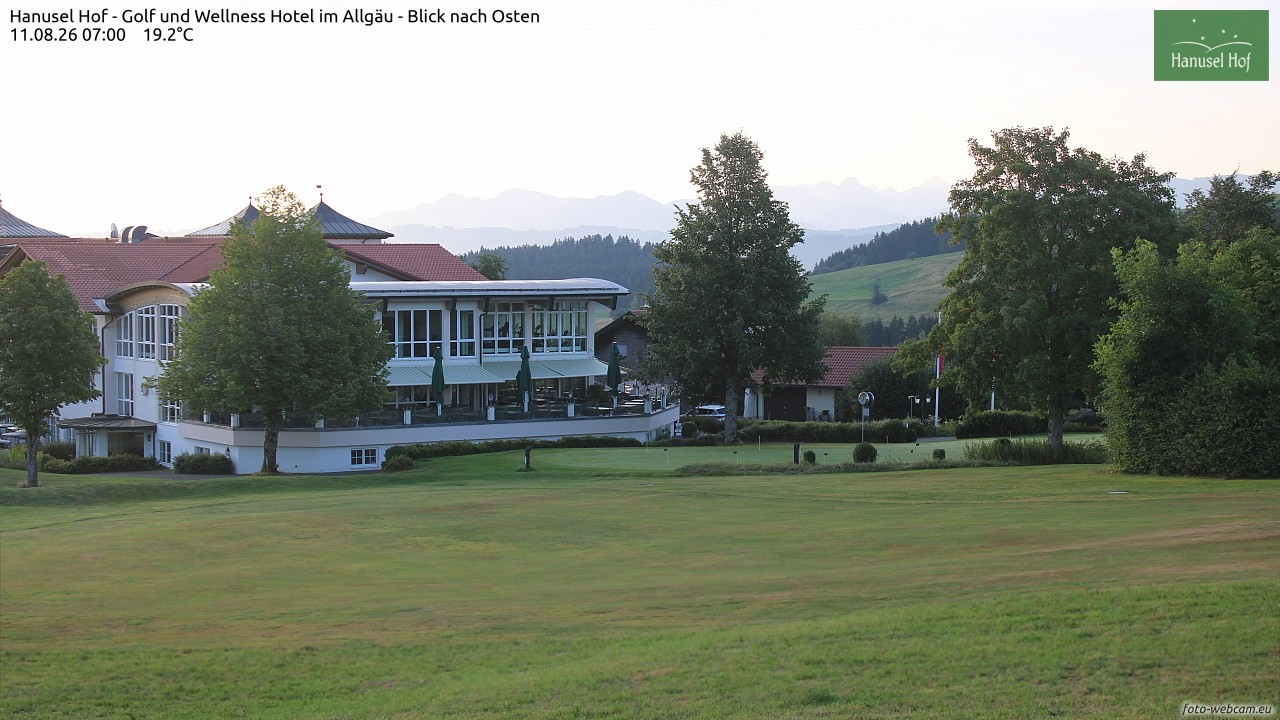 Archiv Foto Webcam Hanusel Hof - Golf und Wellness Hotel - Allgäu