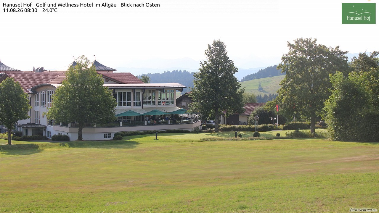 Archiv Foto Webcam Hanusel Hof - Golf und Wellness Hotel - Allgäu