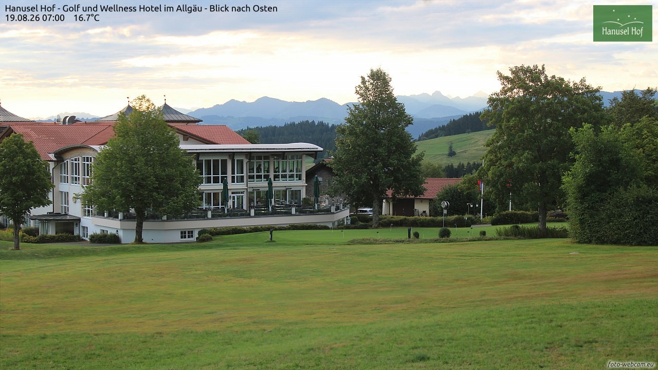 Archiv Foto Webcam Hanusel Hof - Golf und Wellness Hotel - Allgäu