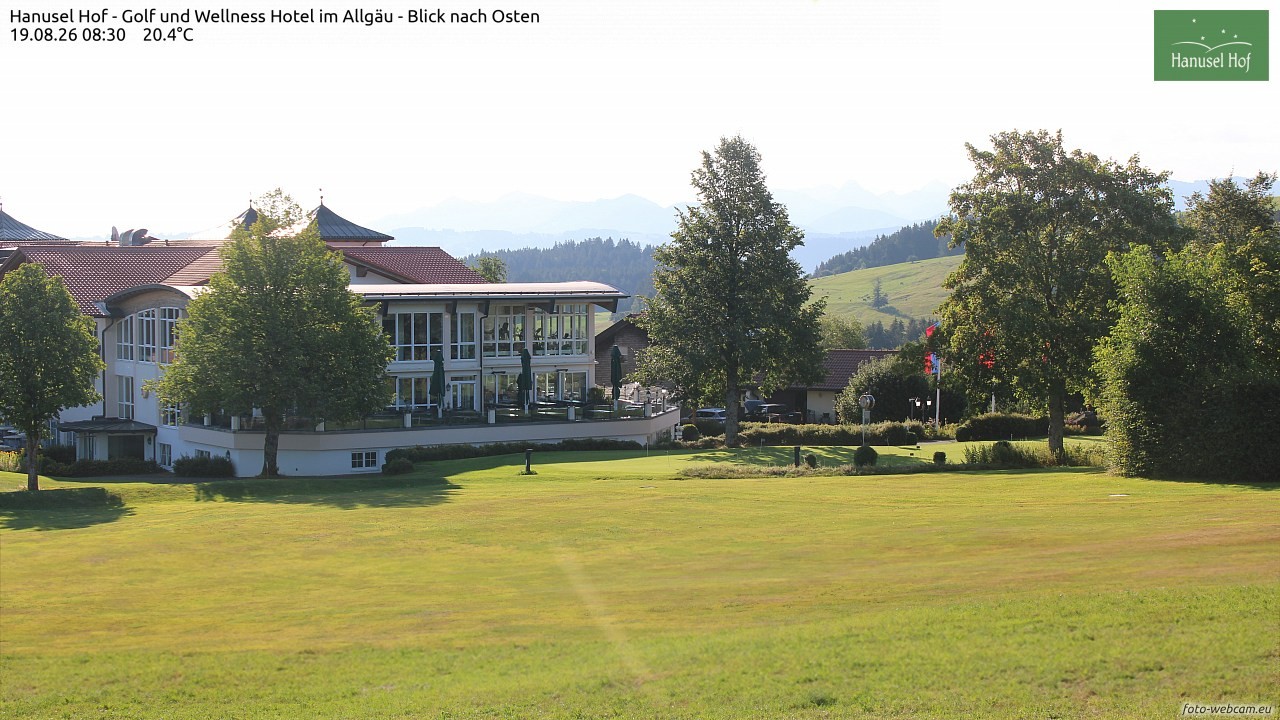 Archiv Foto Webcam Hanusel Hof - Golf und Wellness Hotel - Allgäu