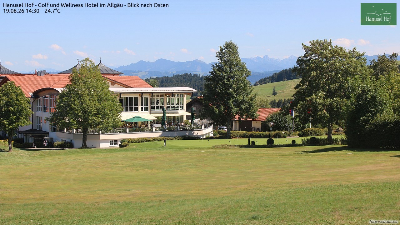 Archiv Foto Webcam Hanusel Hof - Golf und Wellness Hotel - Allgäu