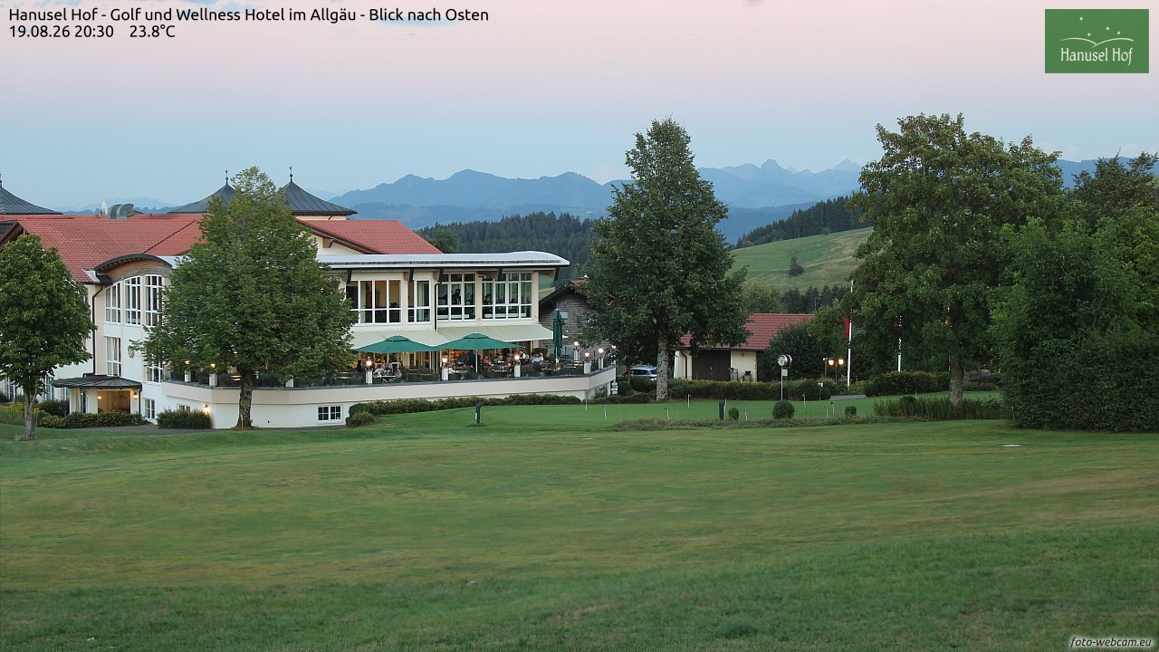 Archiv Foto Webcam Hanusel Hof - Golf und Wellness Hotel - Allgäu