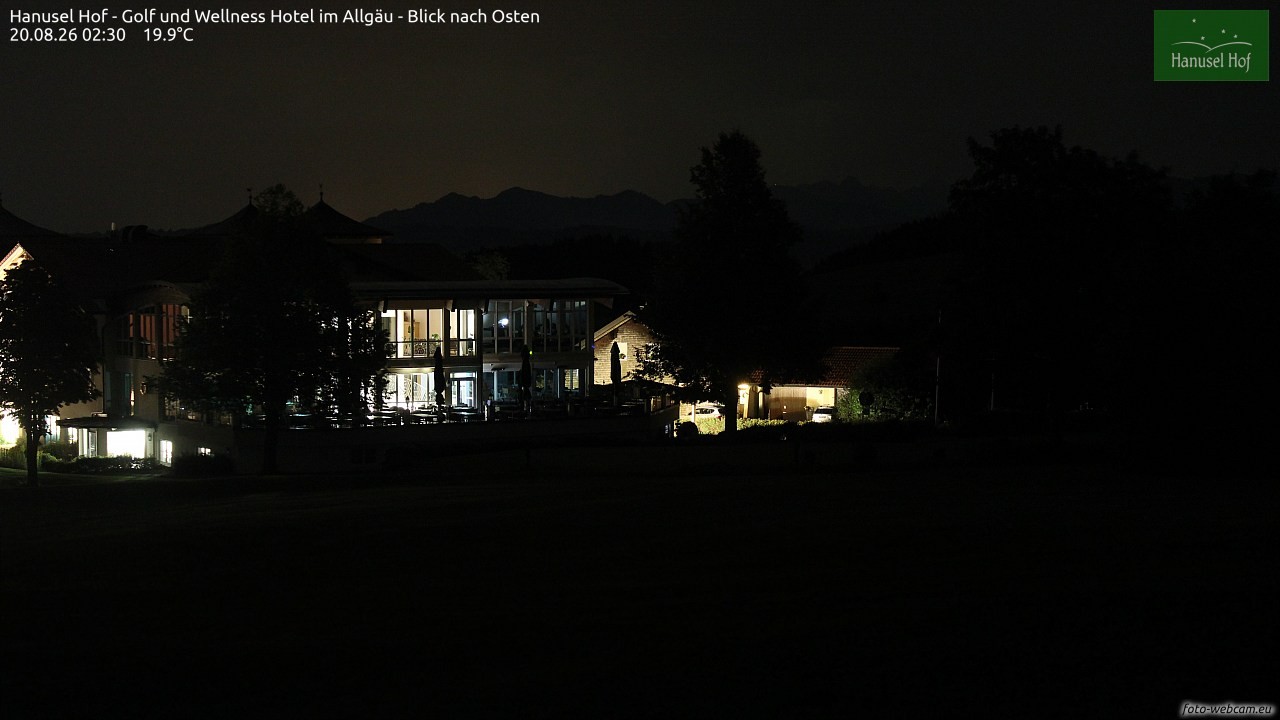 Archiv Foto Webcam Hanusel Hof - Golf und Wellness Hotel - Allgäu