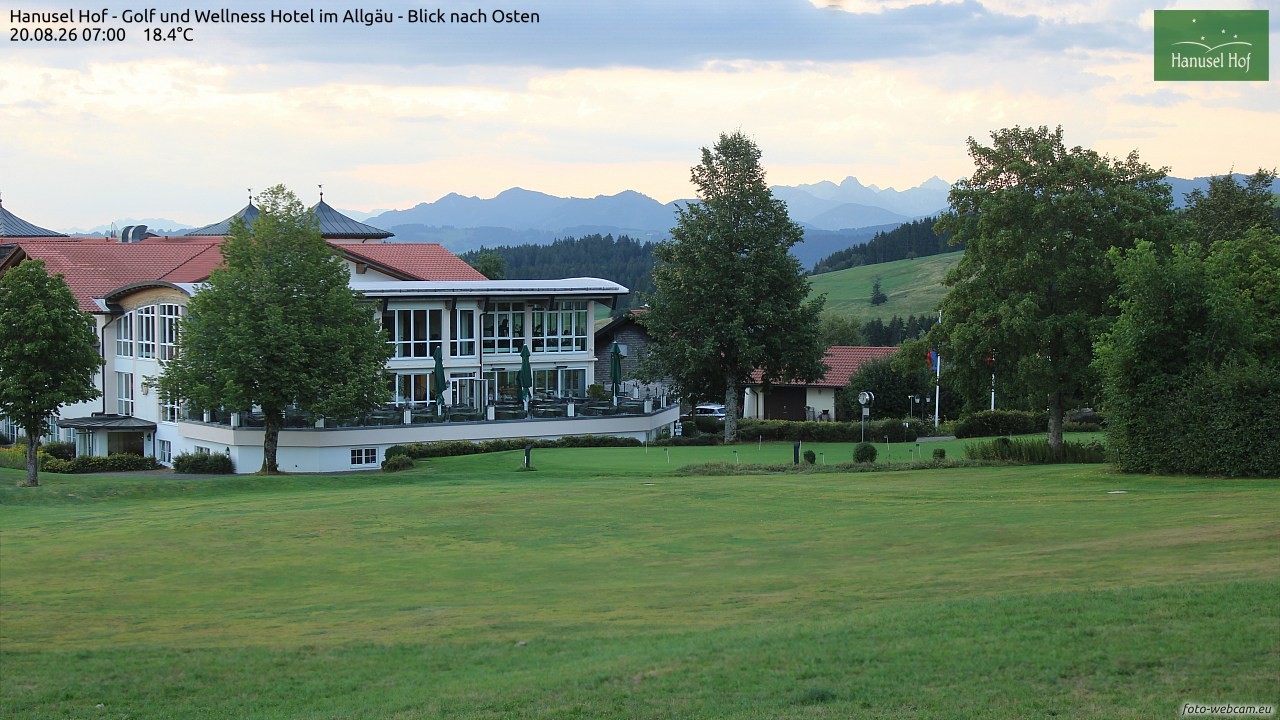 Archiv Foto Webcam Hanusel Hof - Golf und Wellness Hotel - Allgäu