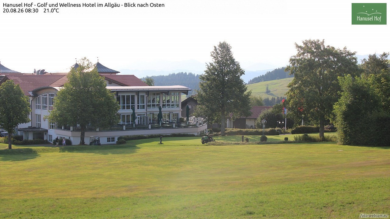 Archiv Foto Webcam Hanusel Hof - Golf und Wellness Hotel - Allgäu