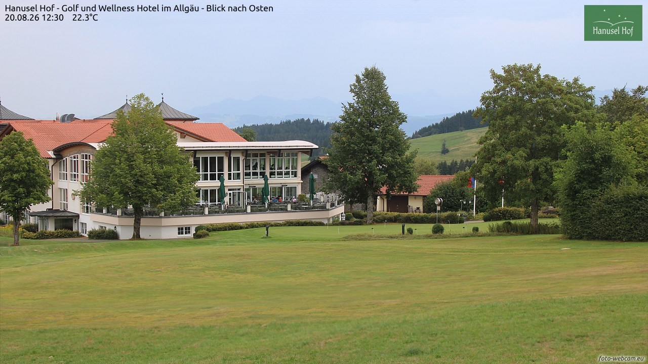 Archiv Foto Webcam Hanusel Hof - Golf und Wellness Hotel - Allgäu