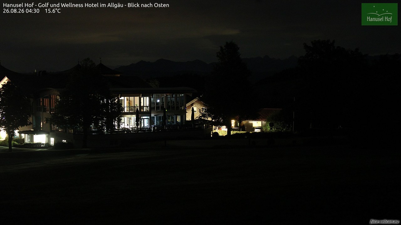 Archiv Foto Webcam Hanusel Hof - Golf und Wellness Hotel - Allgäu
