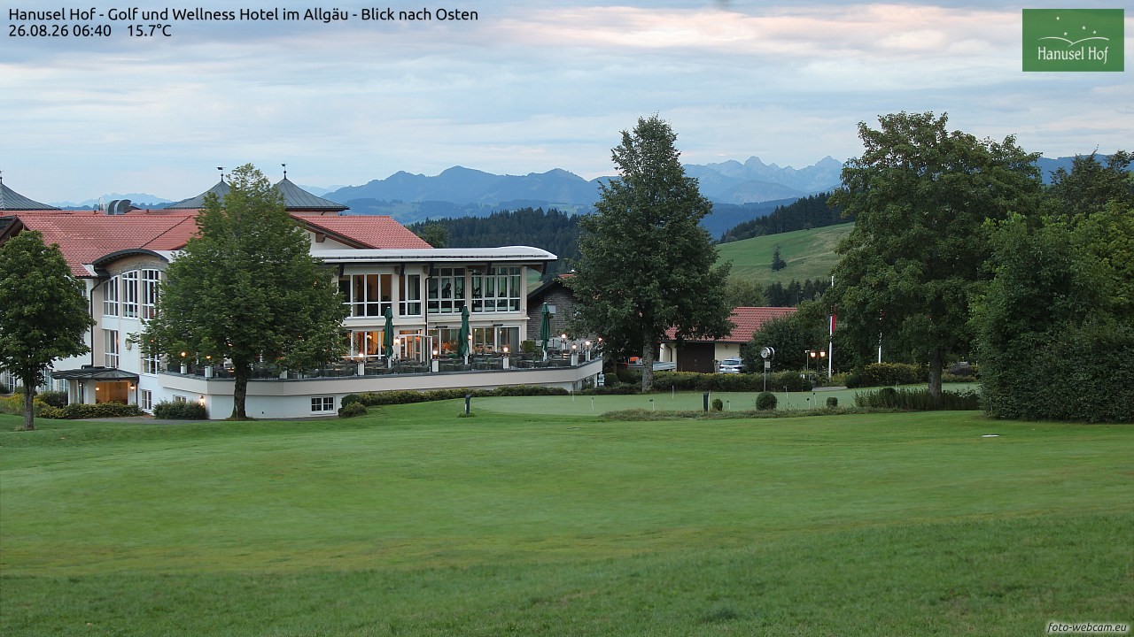 Archiv Foto Webcam Hanusel Hof - Golf und Wellness Hotel - Allgäu