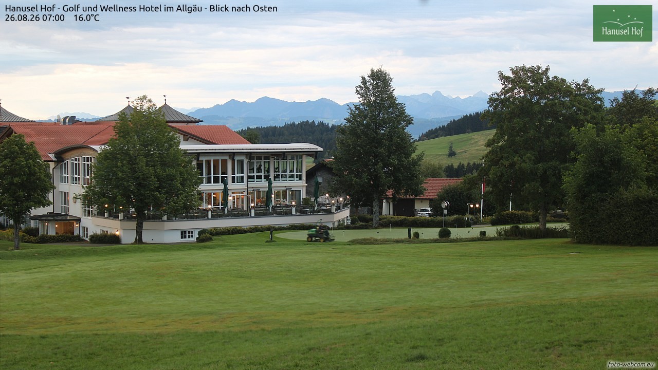 Archiv Foto Webcam Hanusel Hof - Golf und Wellness Hotel - Allgäu