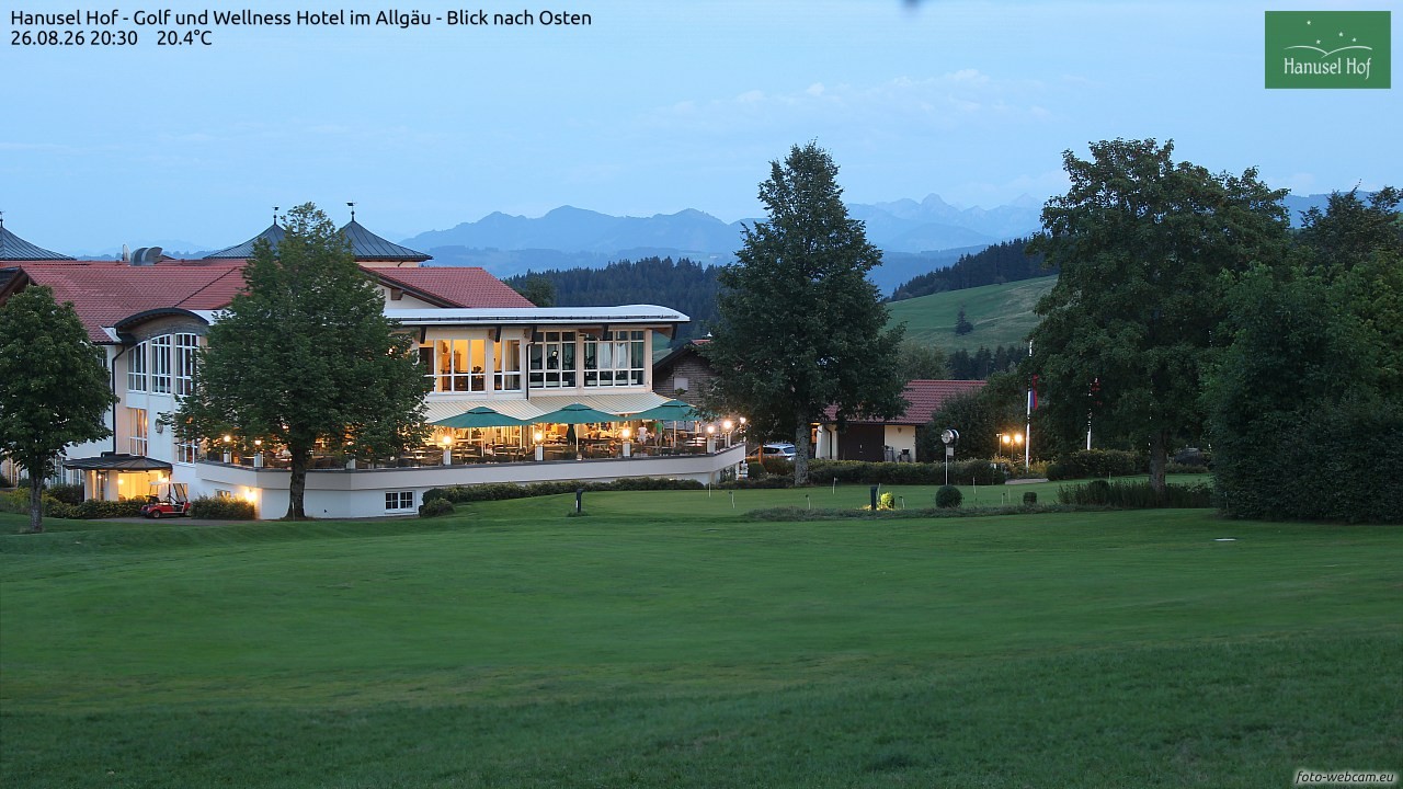 Archiv Foto Webcam Hanusel Hof - Golf und Wellness Hotel - Allgäu