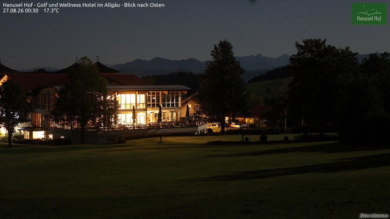 Archiv Foto Webcam Hanusel Hof - Golf und Wellness Hotel - Allgäu