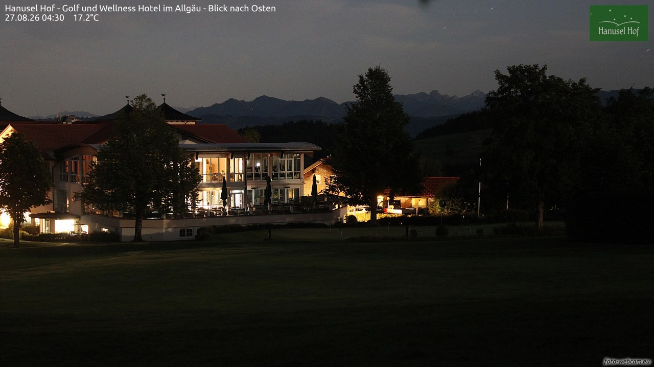 Archiv Foto Webcam Hanusel Hof - Golf und Wellness Hotel - Allgäu