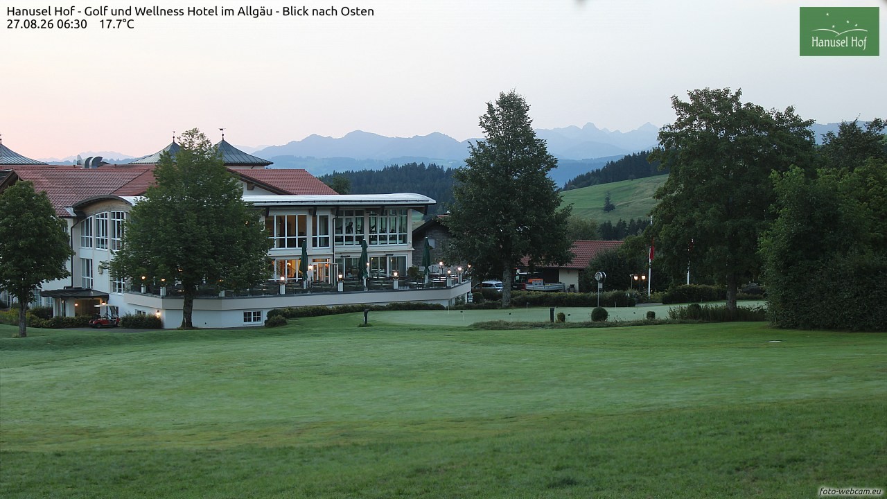 Archiv Foto Webcam Hanusel Hof - Golf und Wellness Hotel - Allgäu