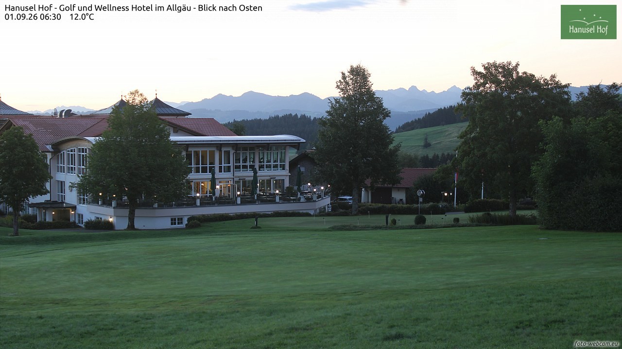 Archiv Foto Webcam Hanusel Hof - Golf und Wellness Hotel - Allgäu