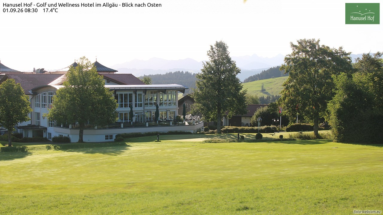Archiv Foto Webcam Hanusel Hof - Golf und Wellness Hotel - Allgäu