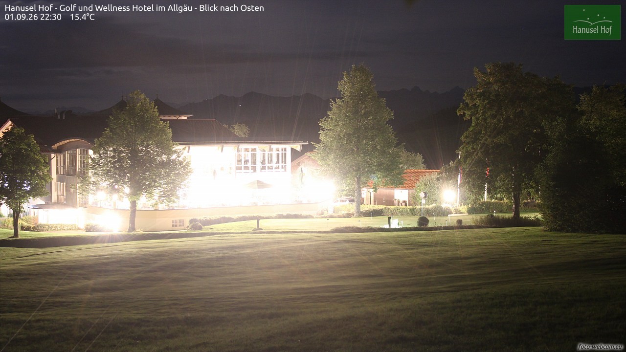 Archiv Foto Webcam Hanusel Hof - Golf und Wellness Hotel - Allgäu