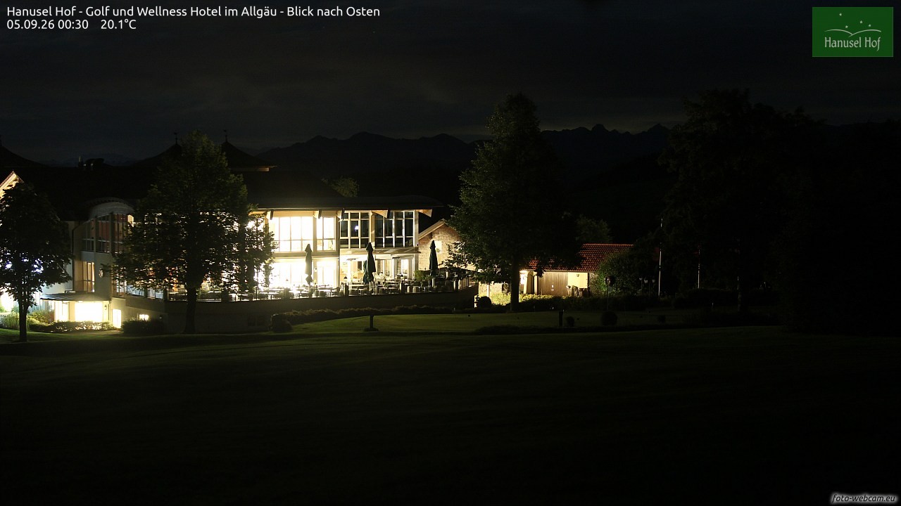 Archiv Foto Webcam Hanusel Hof - Golf und Wellness Hotel - Allgäu