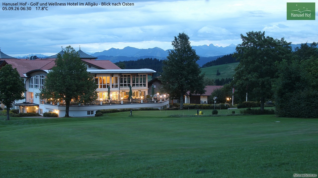Archiv Foto Webcam Hanusel Hof - Golf und Wellness Hotel - Allgäu