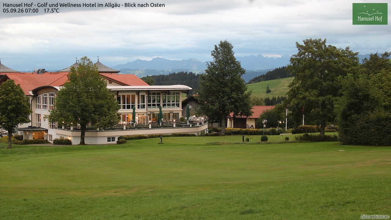 Archiv Foto Webcam Hanusel Hof - Golf und Wellness Hotel - Allgäu