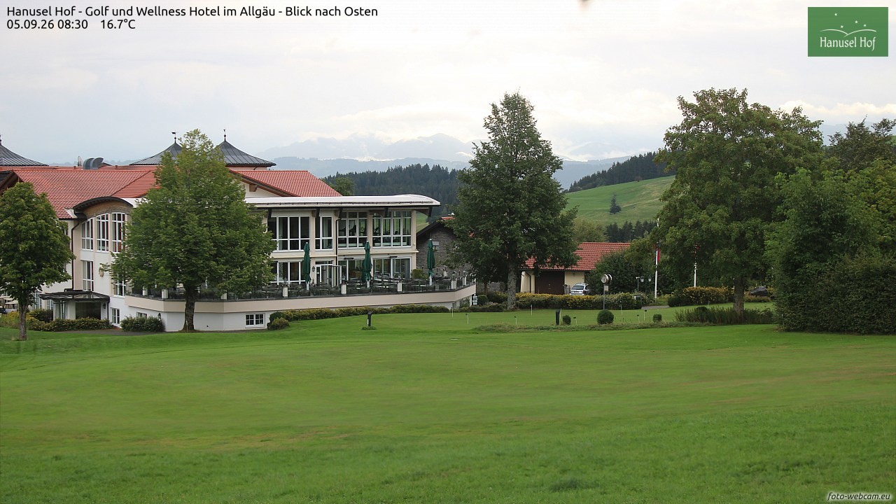 Archiv Foto Webcam Hanusel Hof - Golf und Wellness Hotel - Allgäu