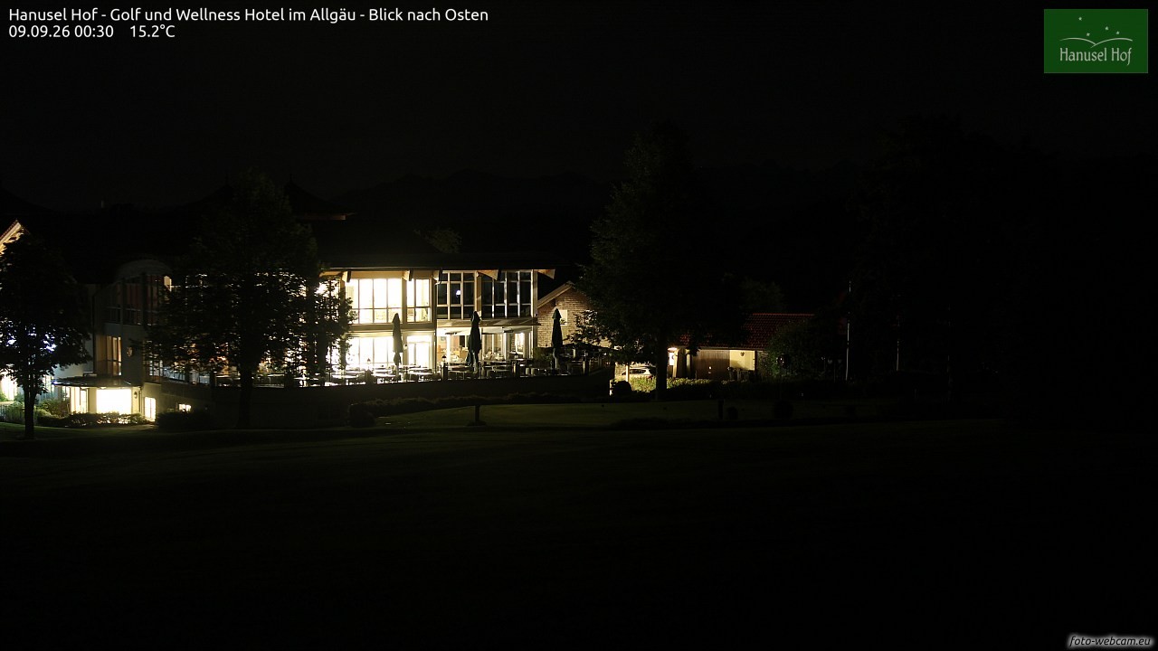 Archiv Foto Webcam Hanusel Hof - Golf und Wellness Hotel - Allgäu