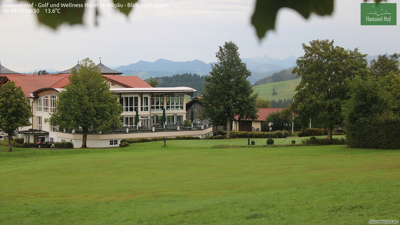 Archiv Foto Webcam Hanusel Hof - Golf und Wellness Hotel - Allgäu
