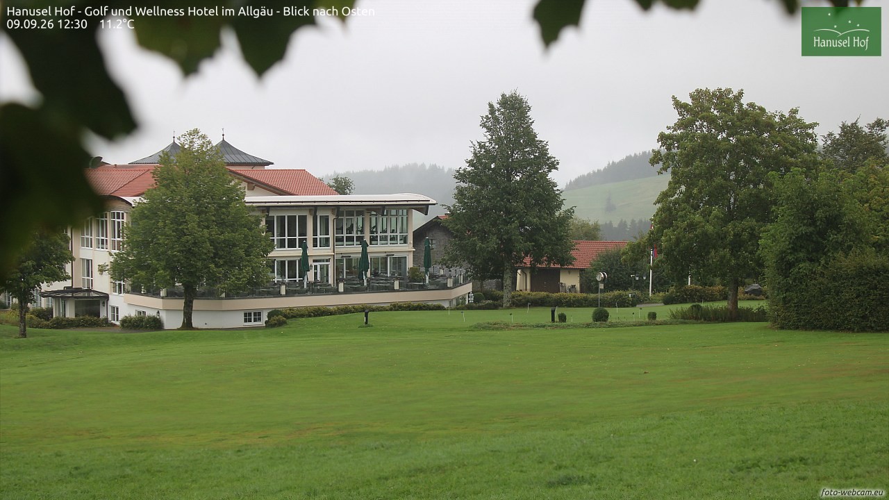 Archiv Foto Webcam Hanusel Hof - Golf und Wellness Hotel - Allgäu