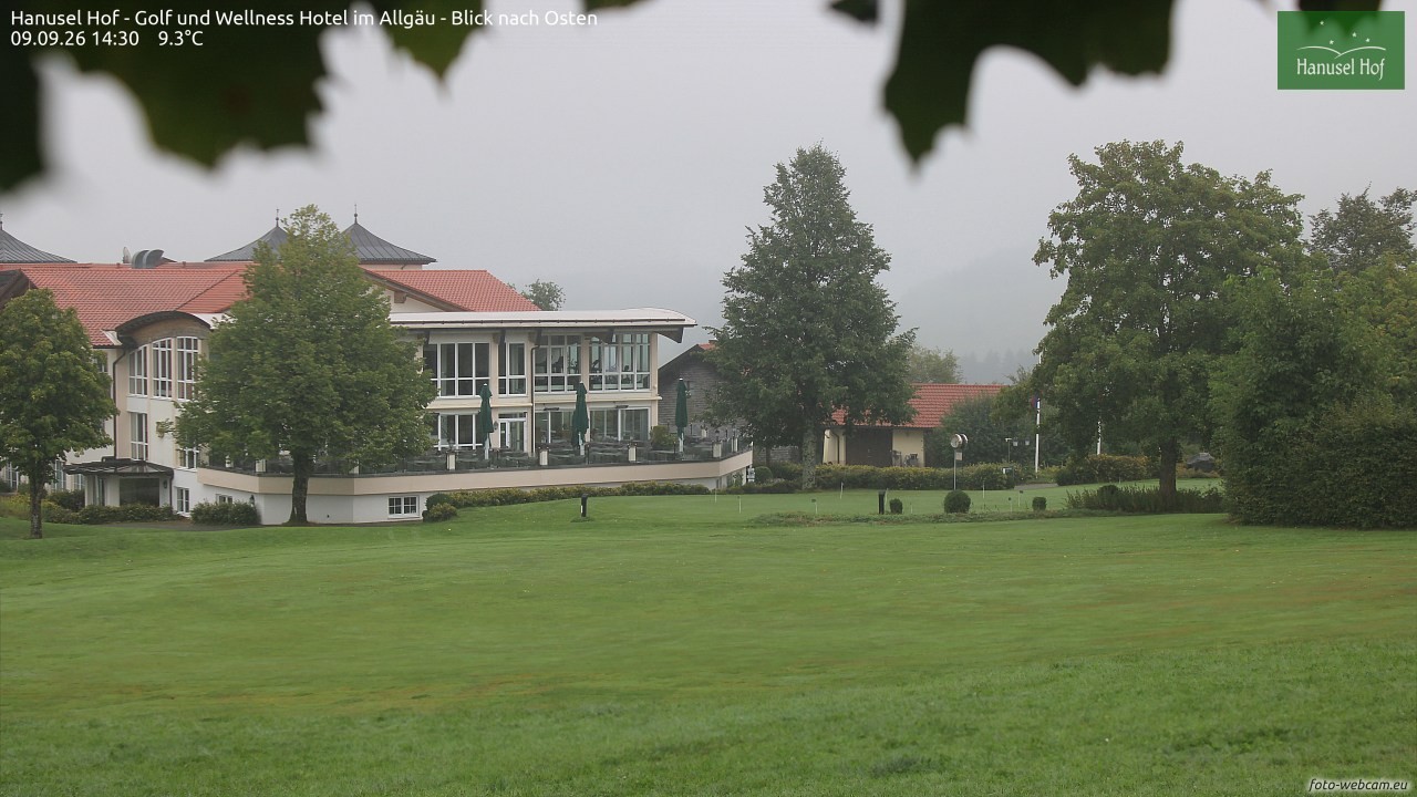 Archiv Foto Webcam Hanusel Hof - Golf und Wellness Hotel - Allgäu