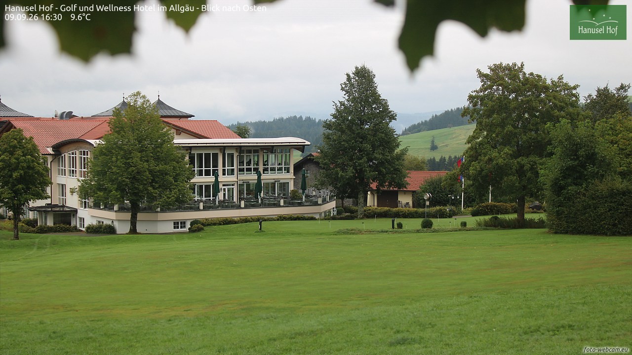 Archiv Foto Webcam Hanusel Hof - Golf und Wellness Hotel - Allgäu