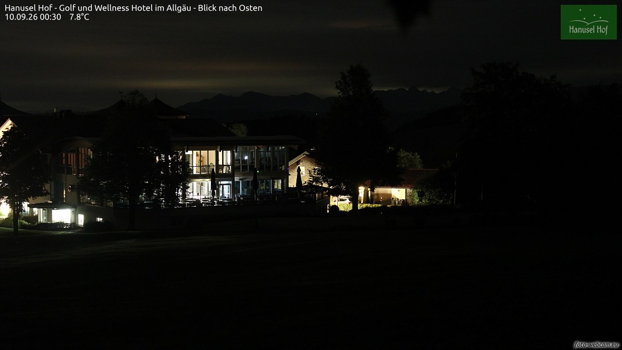 Archiv Foto Webcam Hanusel Hof - Golf und Wellness Hotel - Allgäu