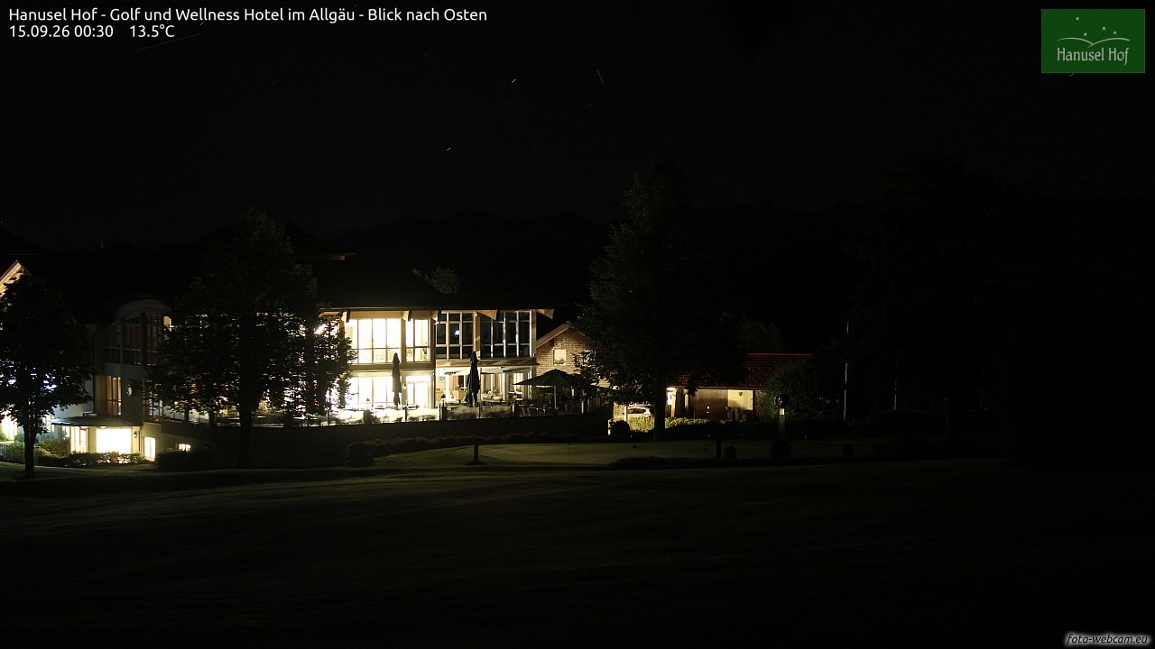 Archiv Foto Webcam Hanusel Hof - Golf und Wellness Hotel - Allgäu
