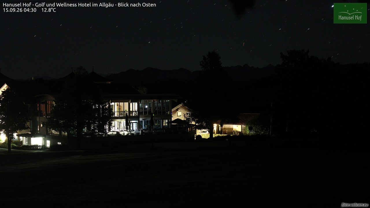 Archiv Foto Webcam Hanusel Hof - Golf und Wellness Hotel - Allgäu