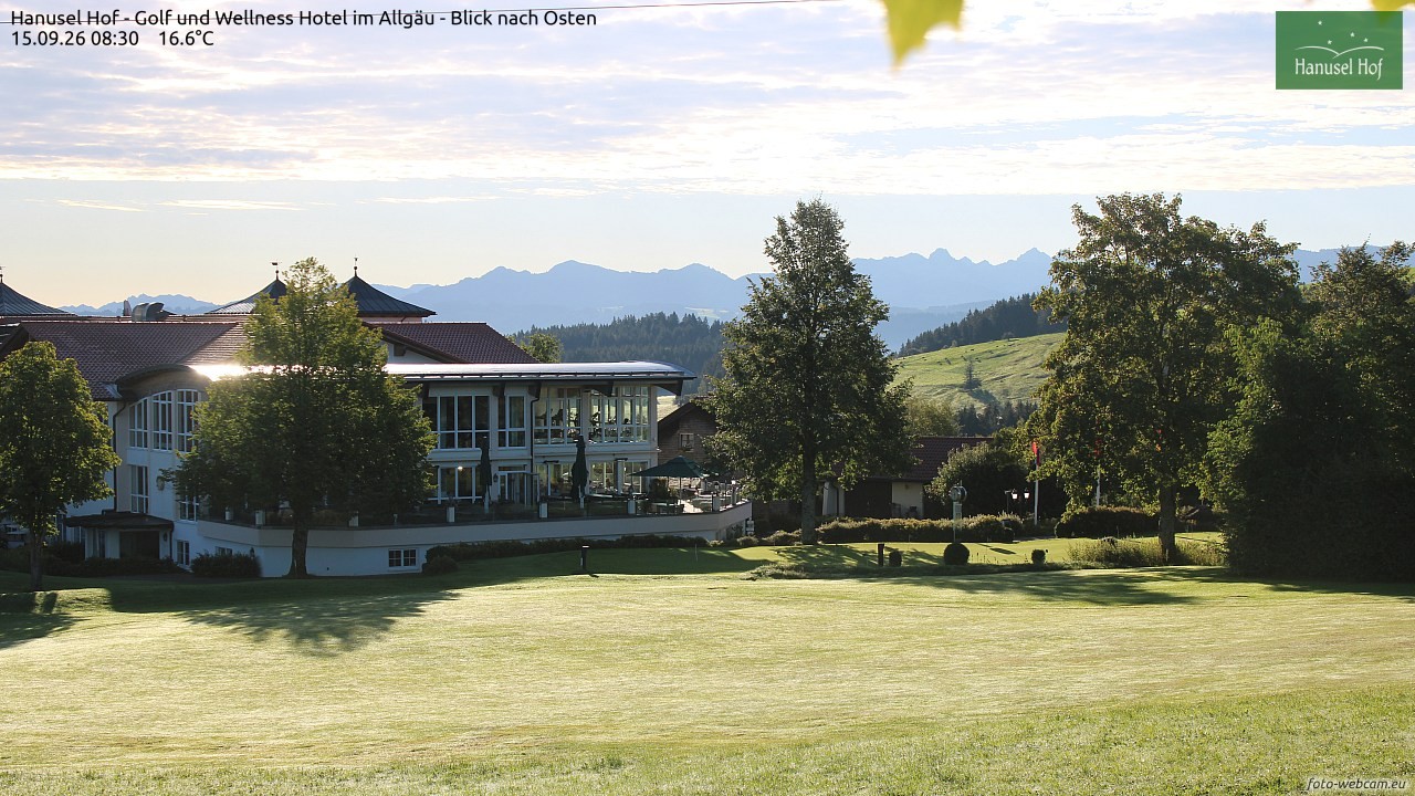 Archiv Foto Webcam Hanusel Hof - Golf und Wellness Hotel - Allgäu