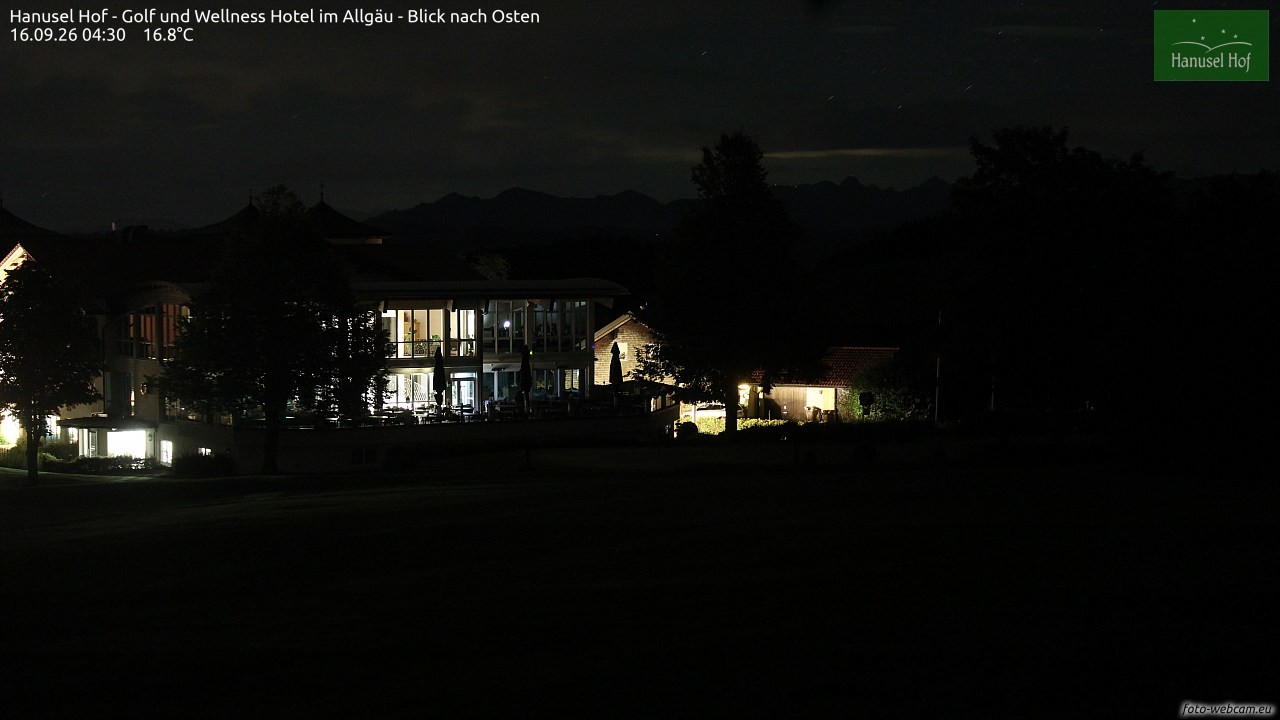 Archiv Foto Webcam Hanusel Hof - Golf und Wellness Hotel - Allgäu