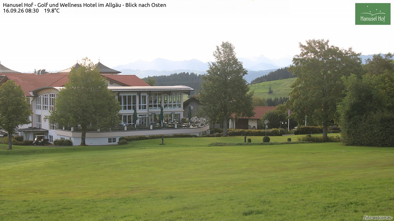 Archiv Foto Webcam Hanusel Hof - Golf und Wellness Hotel - Allgäu
