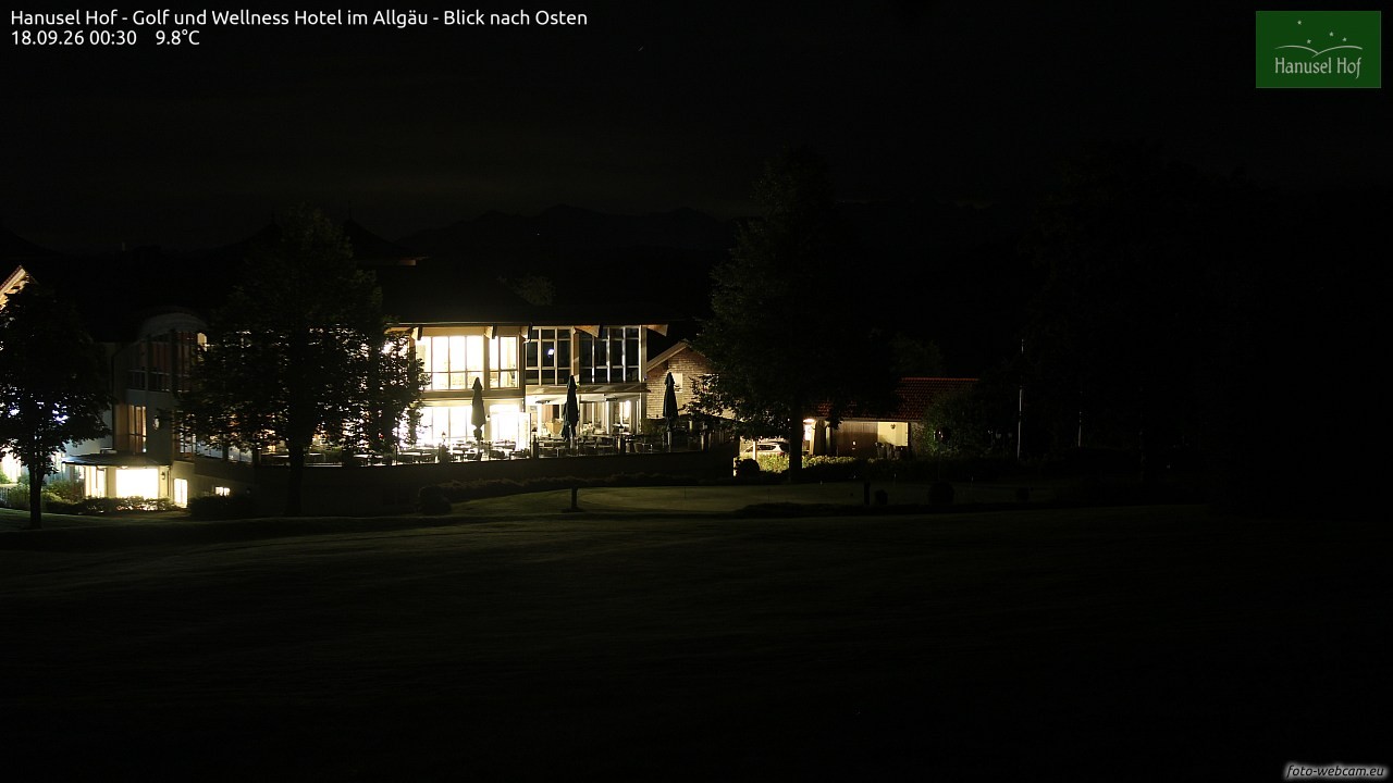 Archiv Foto Webcam Hanusel Hof - Golf und Wellness Hotel - Allgäu