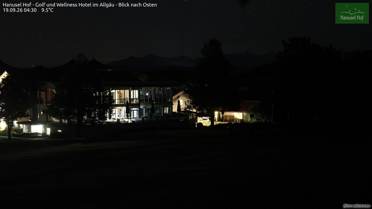 Archiv Foto Webcam Hanusel Hof - Golf und Wellness Hotel - Allgäu
