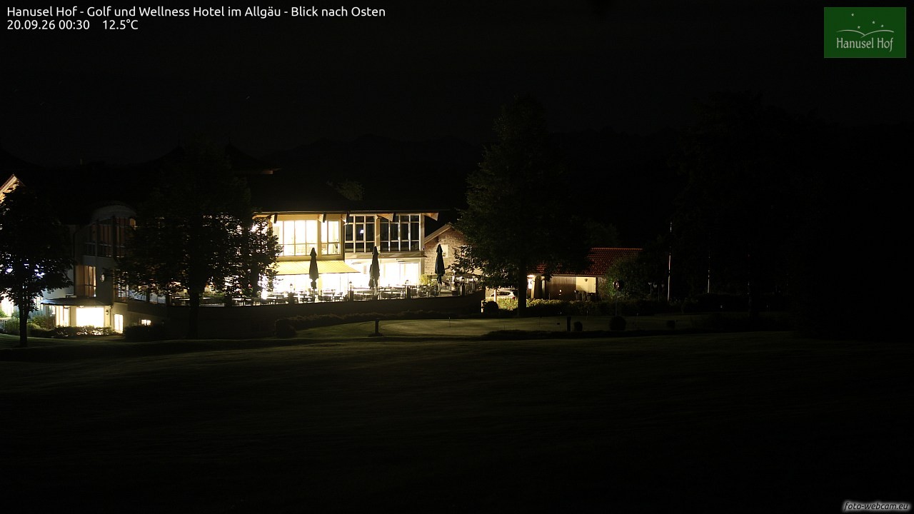 Archiv Foto Webcam Hanusel Hof - Golf und Wellness Hotel - Allgäu