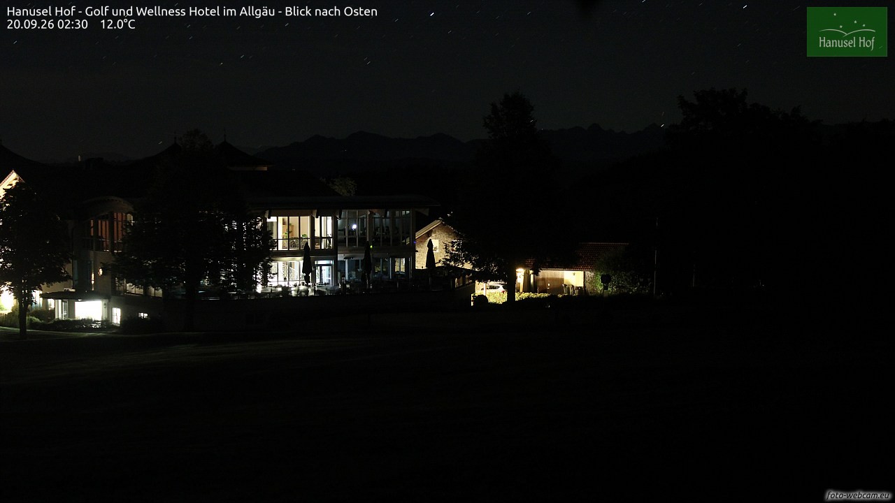 Archiv Foto Webcam Hanusel Hof - Golf und Wellness Hotel - Allgäu