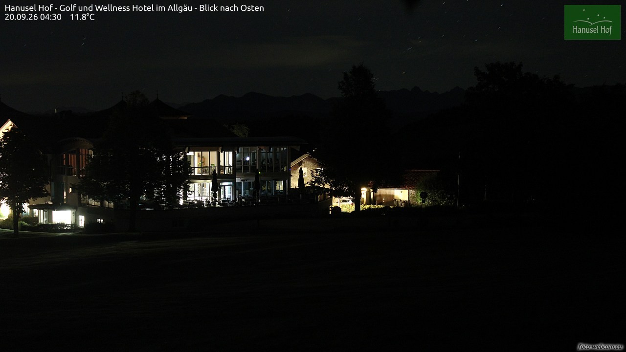 Archiv Foto Webcam Hanusel Hof - Golf und Wellness Hotel - Allgäu