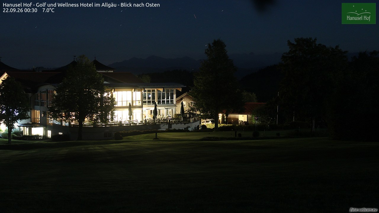 Archiv Foto Webcam Hanusel Hof - Golf und Wellness Hotel - Allgäu